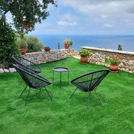 Villa Nereid Glafki - Enjoy Summer Sunsets Айос-Никитас Экстерьер фото
