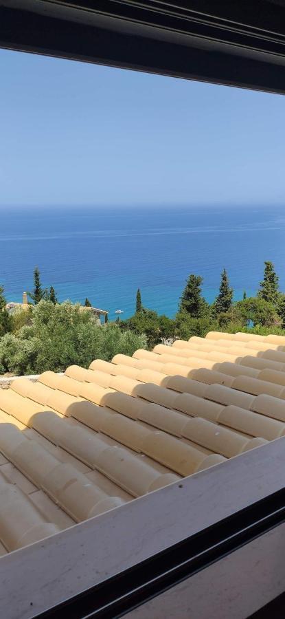 Villa Nereid Glafki - Enjoy Summer Sunsets Айос-Никитас Экстерьер фото