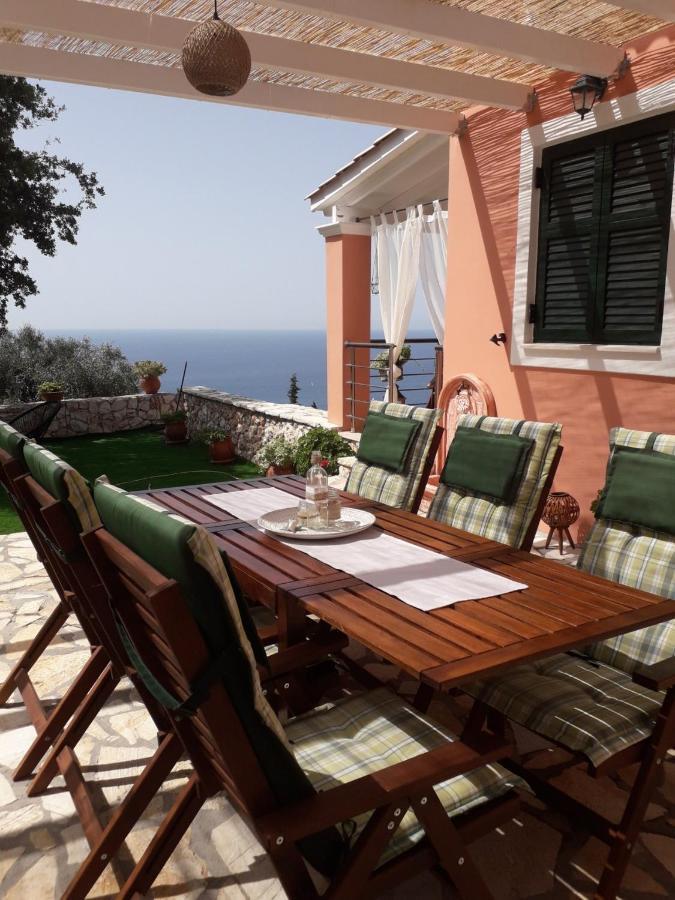 Villa Nereid Glafki - Enjoy Summer Sunsets Айос-Никитас Экстерьер фото