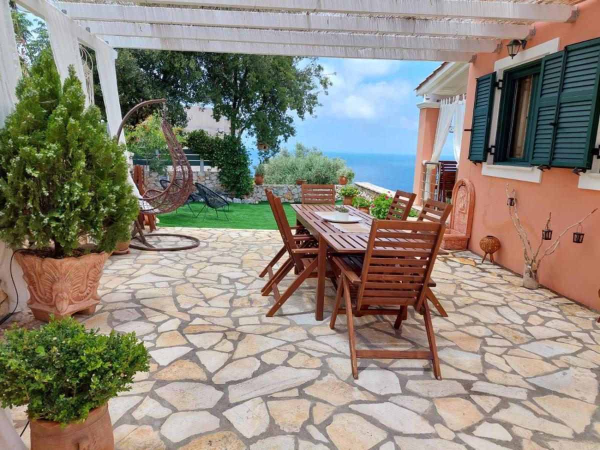 Villa Nereid Glafki - Enjoy Summer Sunsets Айос-Никитас Экстерьер фото